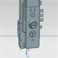 Pièce de verrouillage de moulage sous pression en aluminium CNC conçue sur mesure